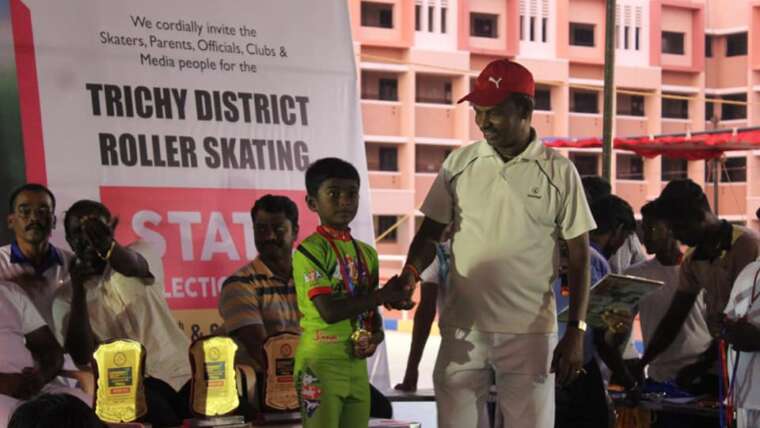 Trichy district roller skating championship – 2018